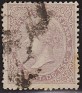 Spain 1867 Queen Isabel II 20 C Lila Edifil 92